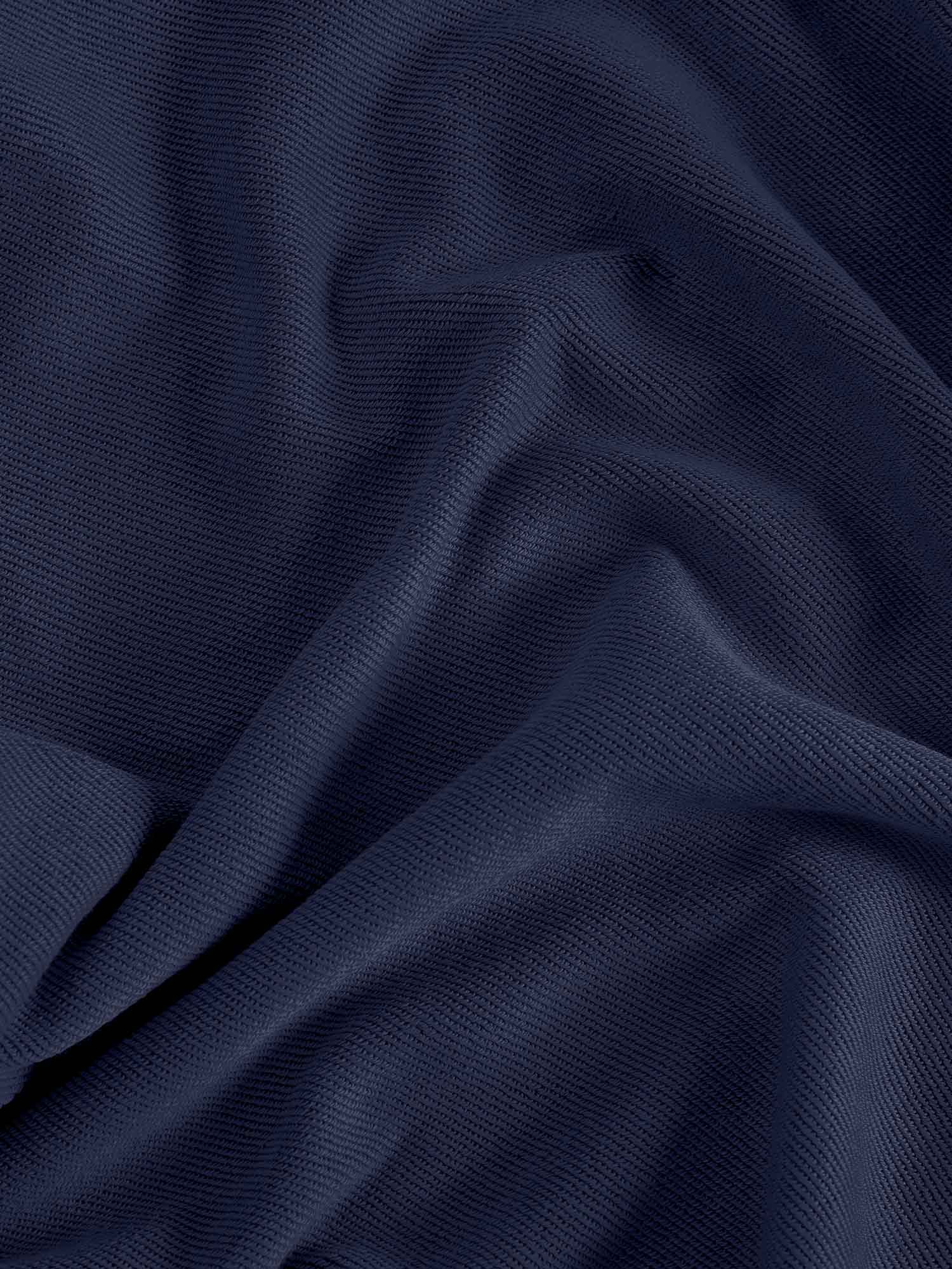 Organic Cotton Track Pants Navy