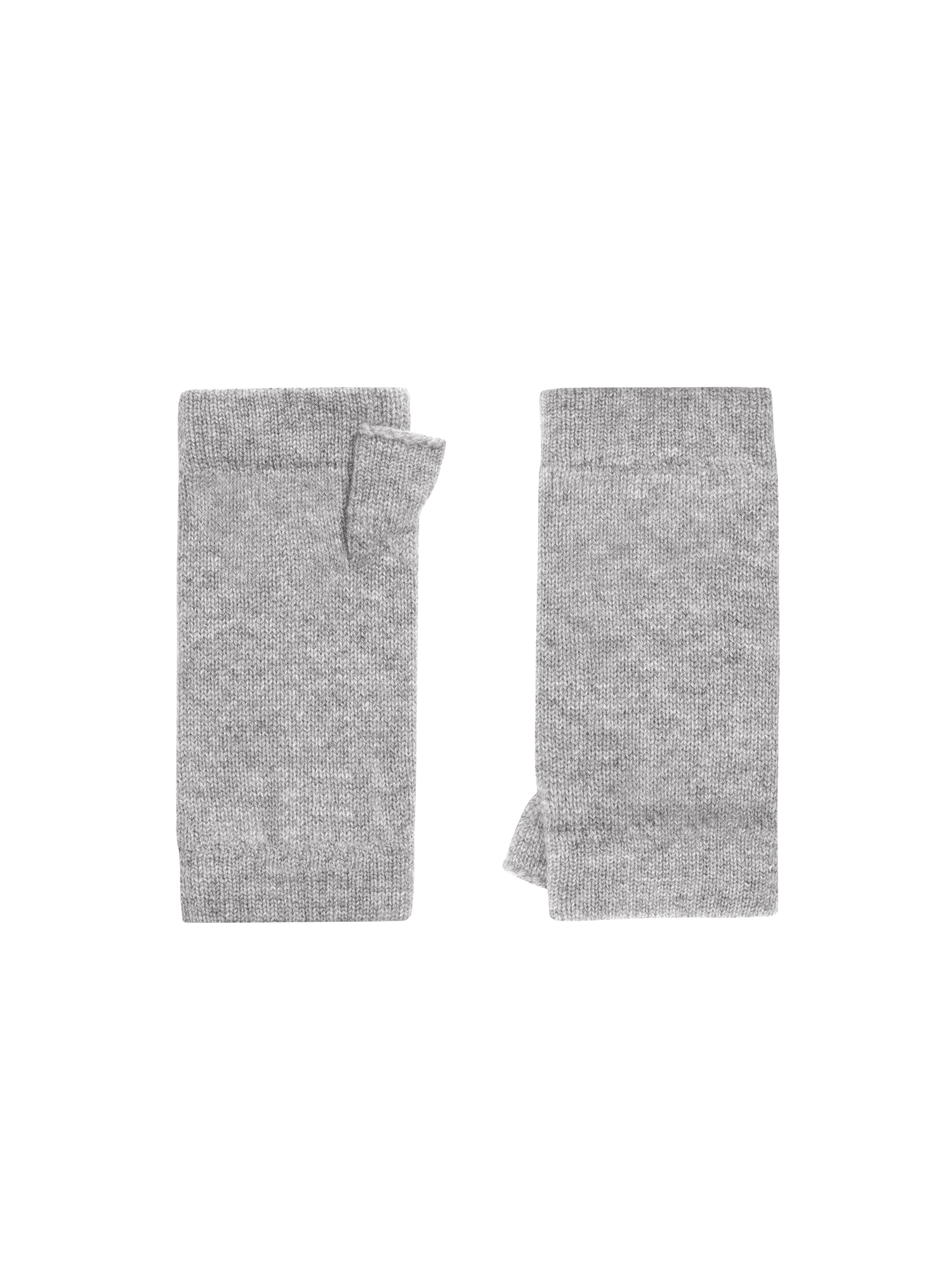 Cashmere Wrist Warmer—grey marl