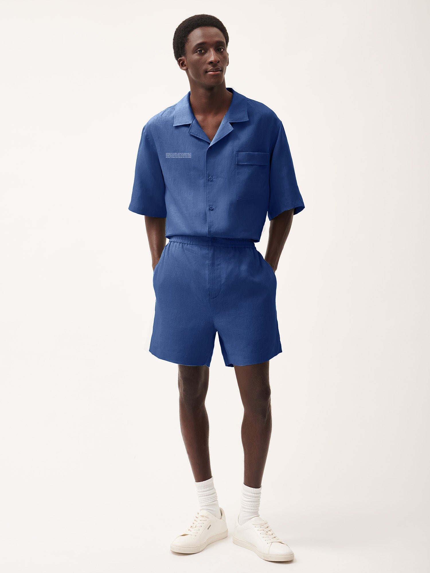 DNA_Linen_Mid_Length_Shorts_Lapis_Blue_male-1
