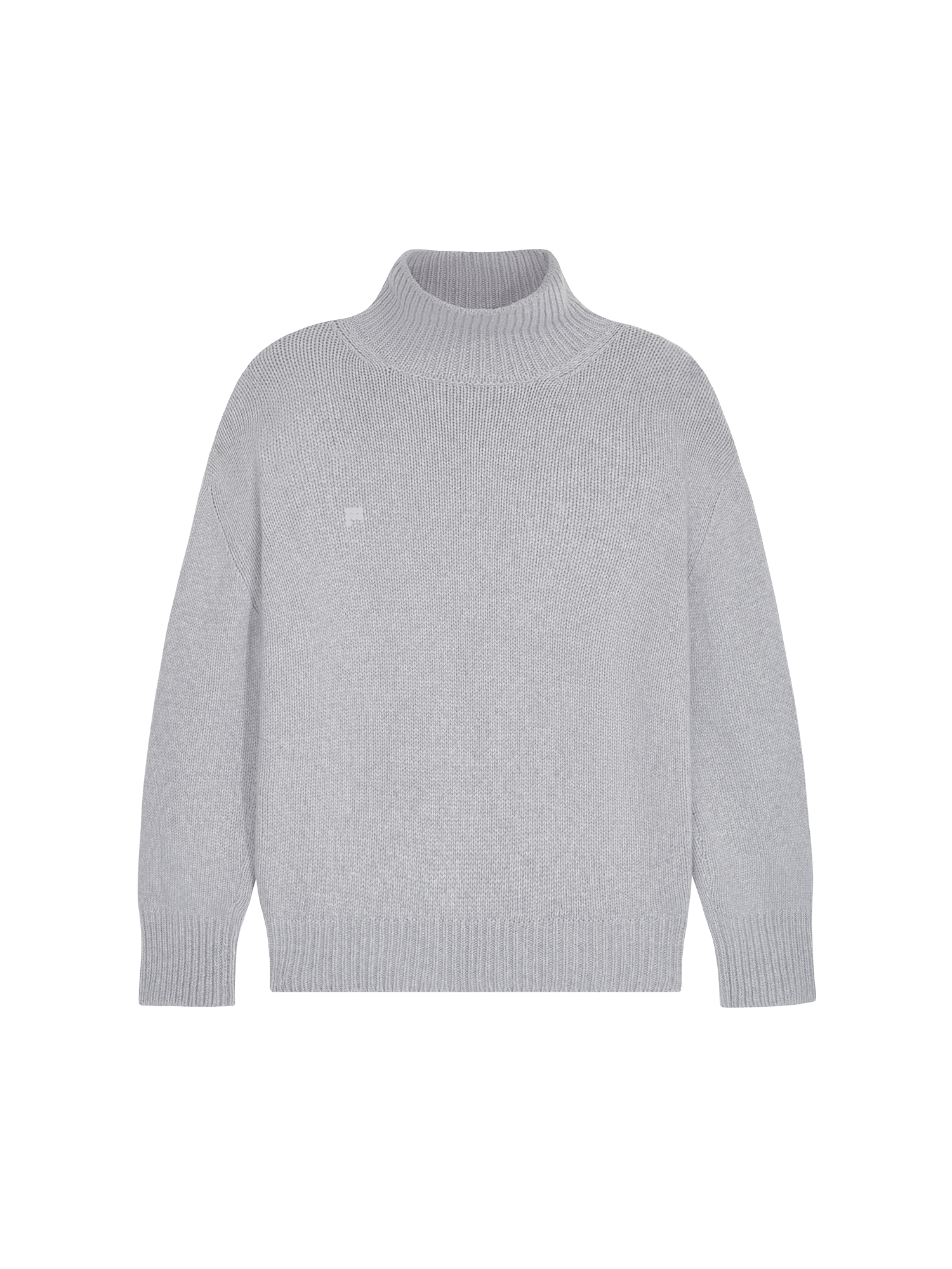 Mens_Recycled_Cashmere_Knit_Chunky_Turtleneck_Sweater_Grey_Marl-packshot-2