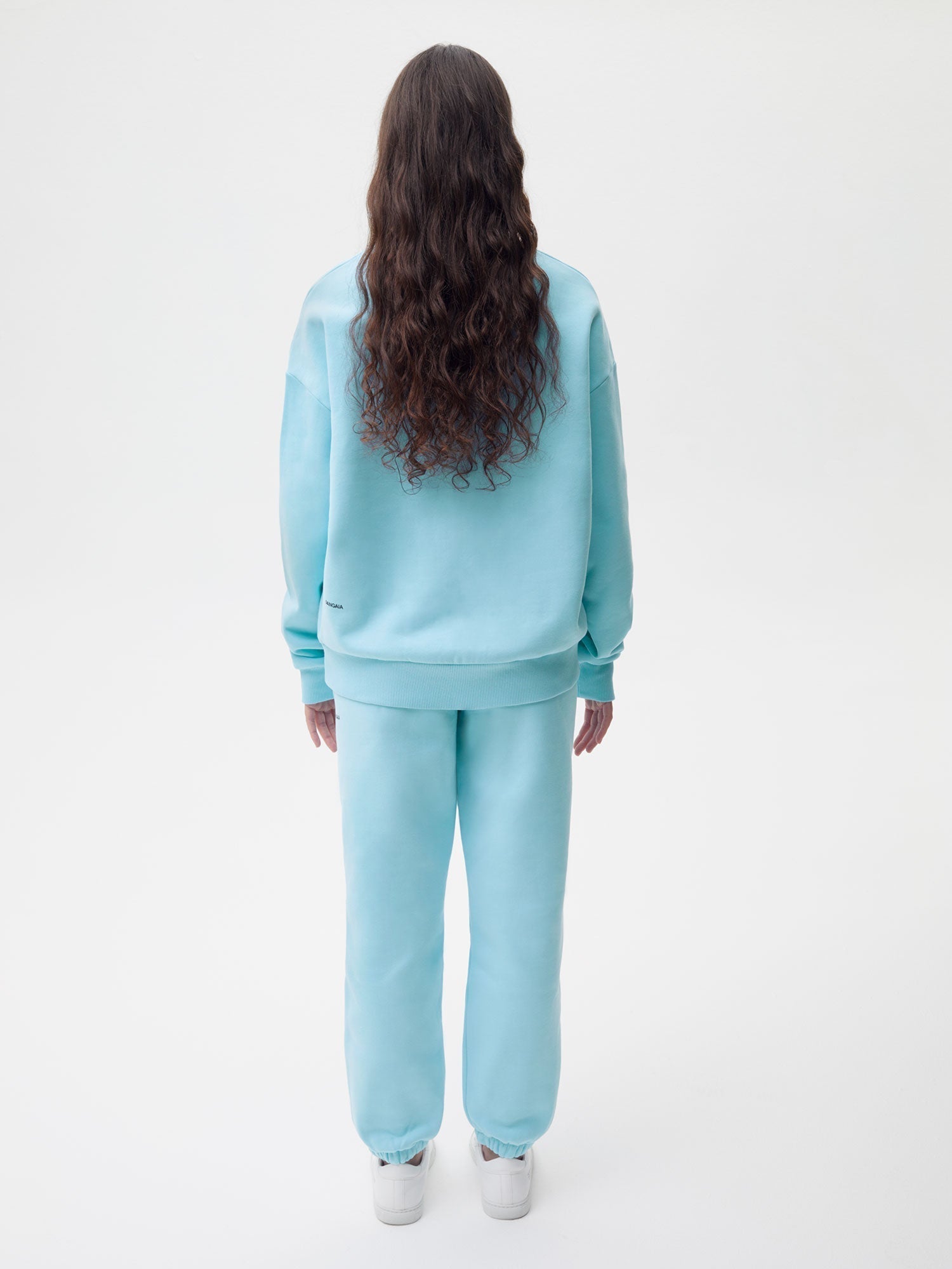 Heavyweight Recycled Cotton Sweatshirt Celestial Blue Female