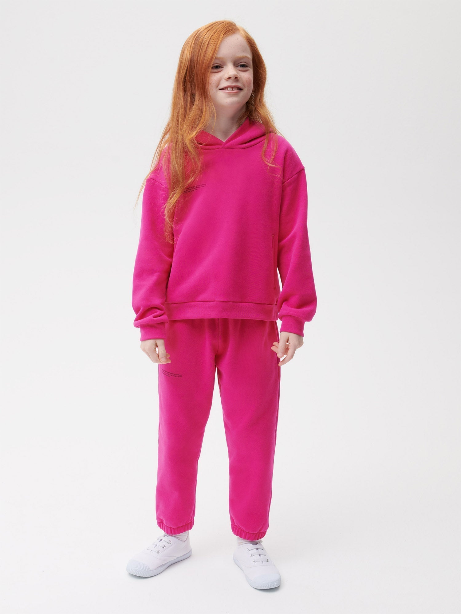 Kids Hoodie Foxglove Pink