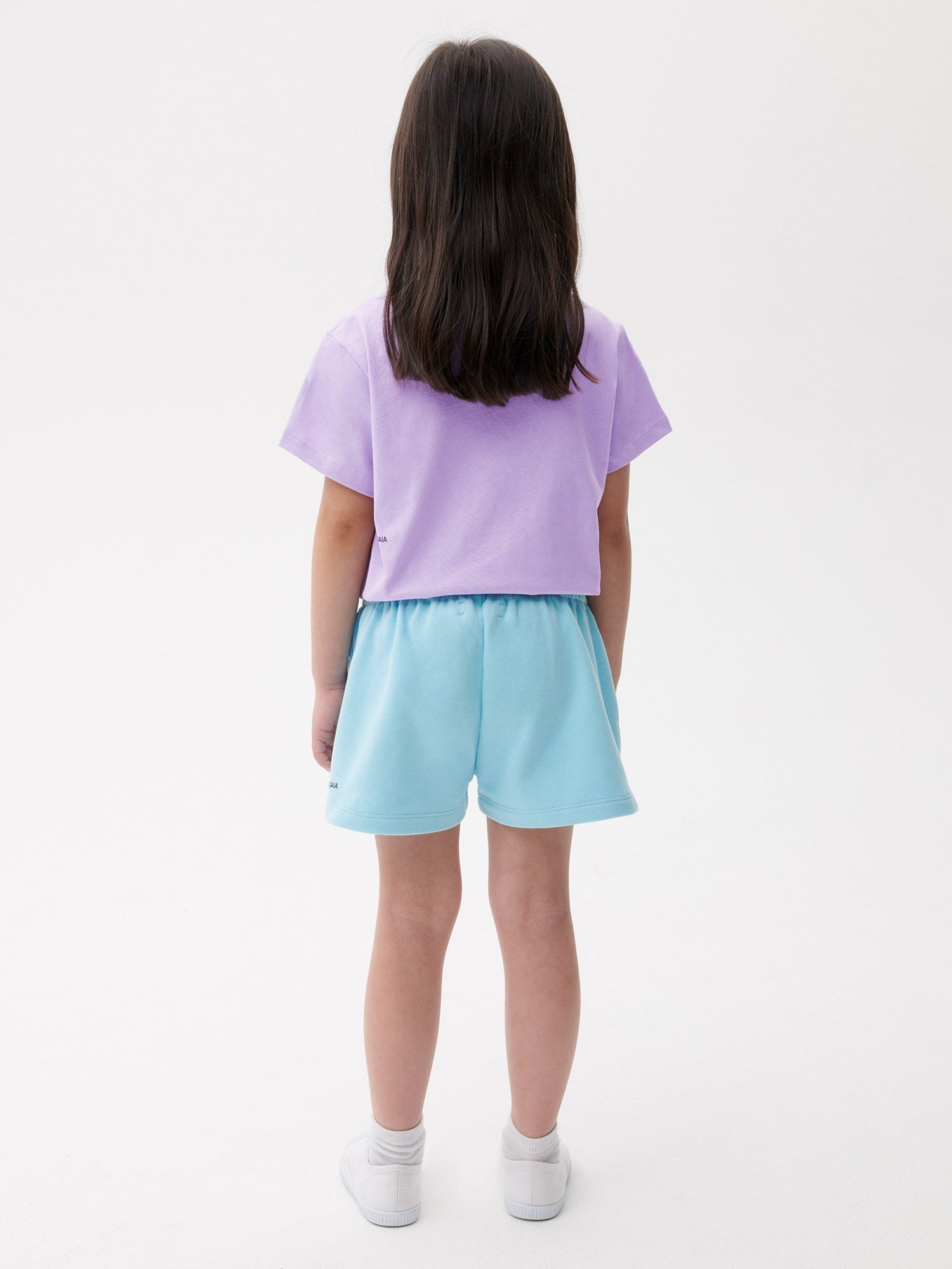 Kids Organic Cotton Shorts Celestial Blue