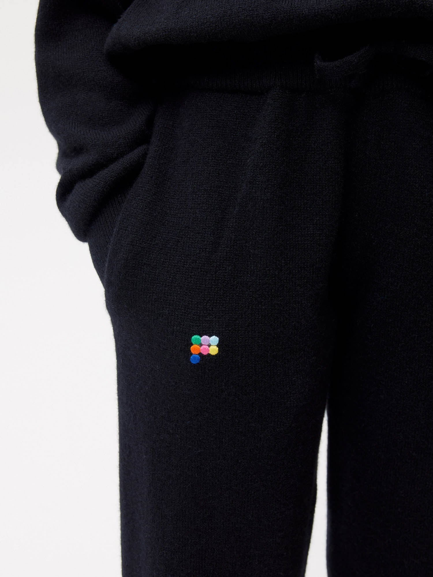 Kids-Recycled-Cashmere-Track-Pants-Black-3