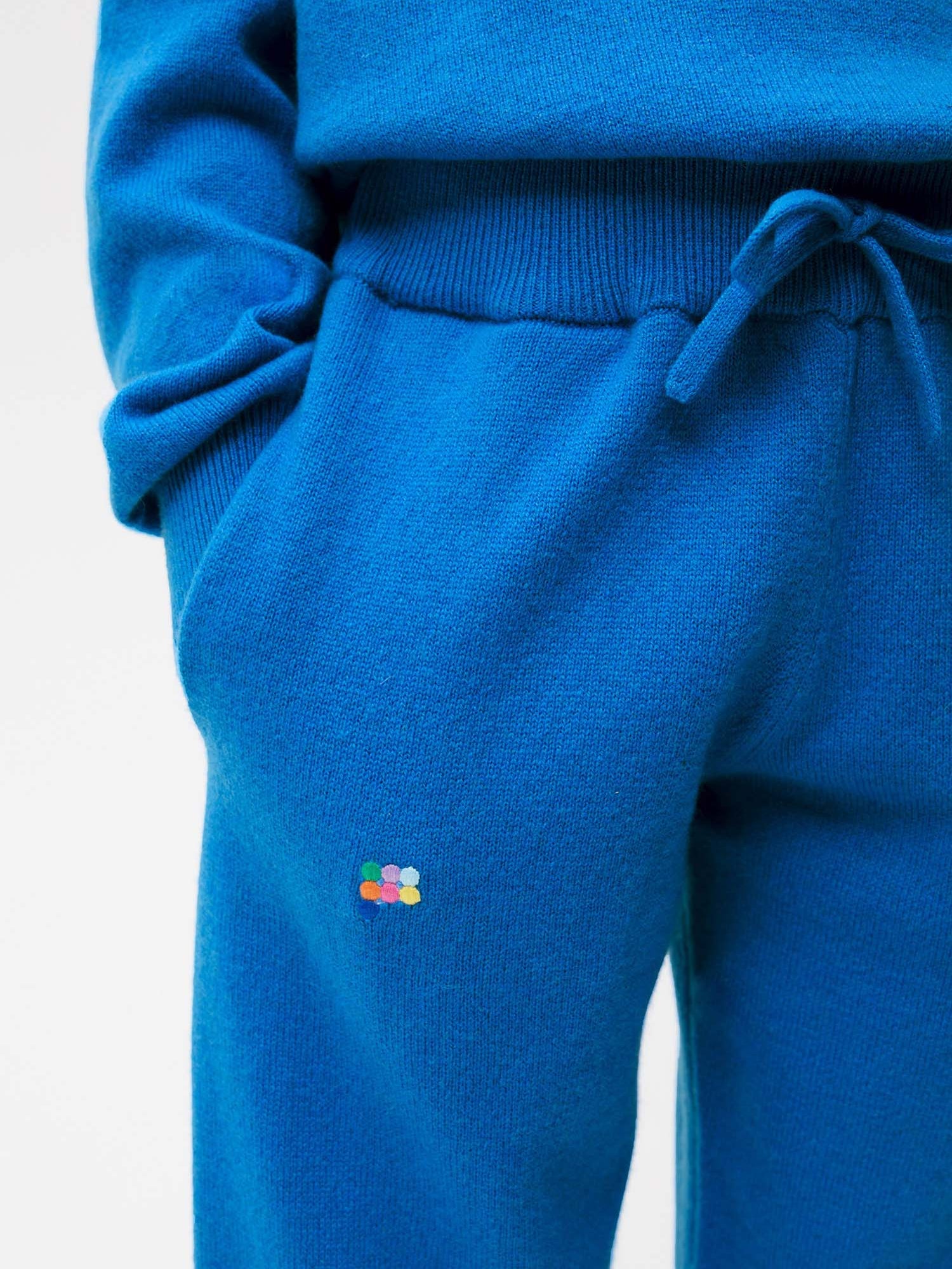 Kids-Recycled-Cashmere-Track-Pants-Cerulean-Blue-3