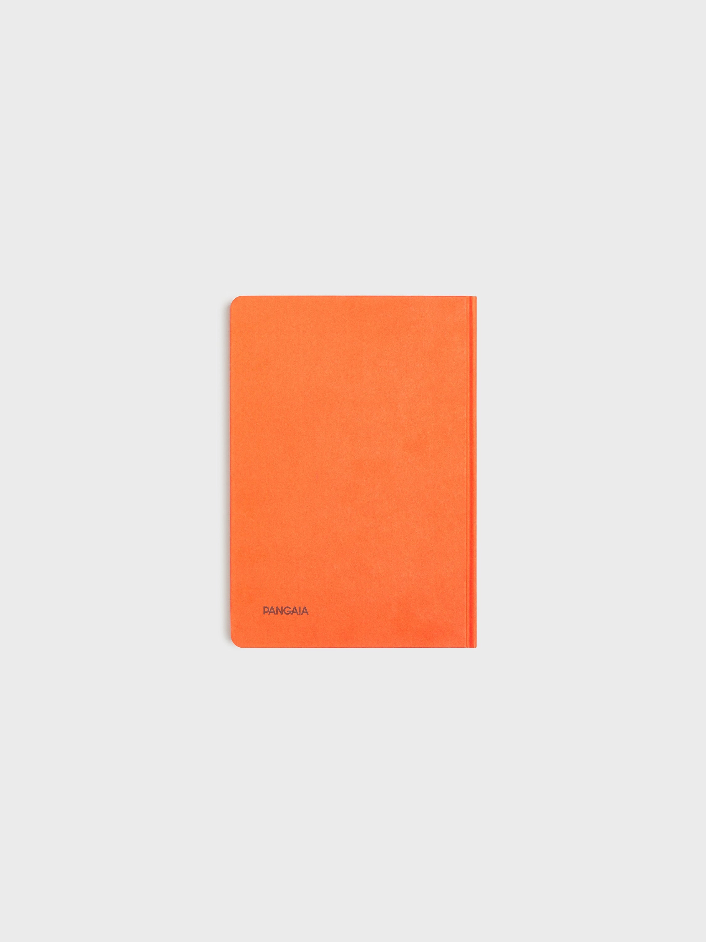 Tree Free Notebook Persimmon Orange Back